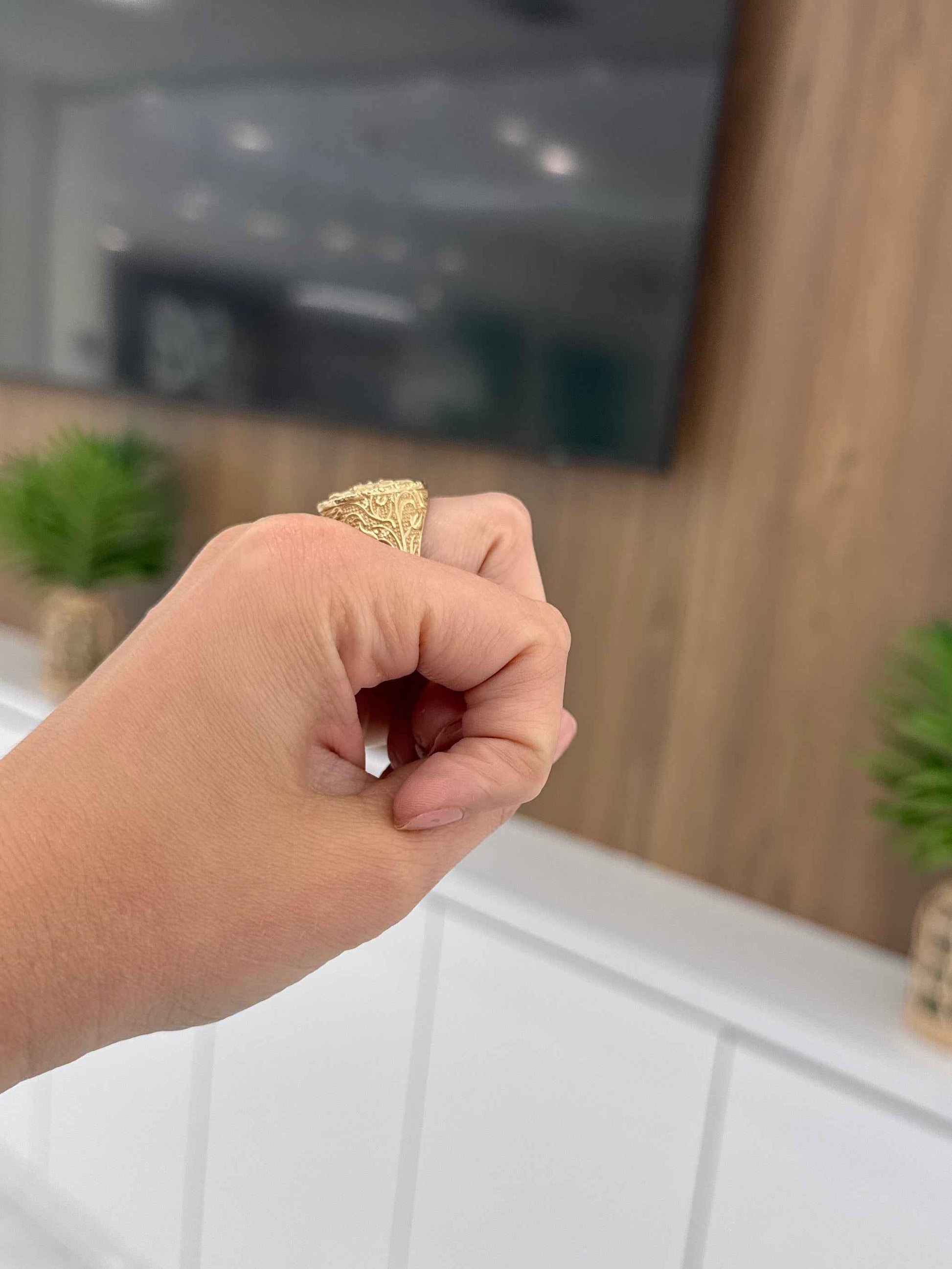 10K Star Ring