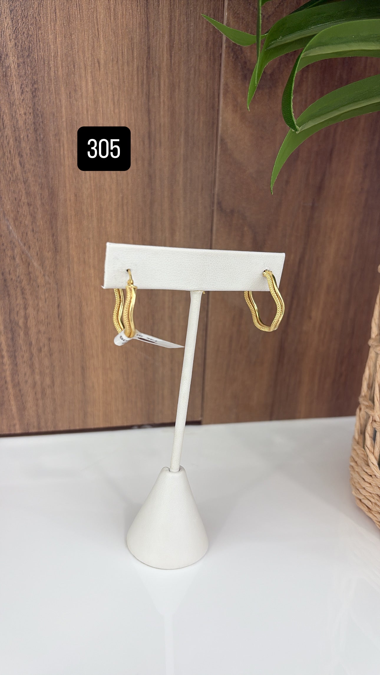 14K Small Hoops