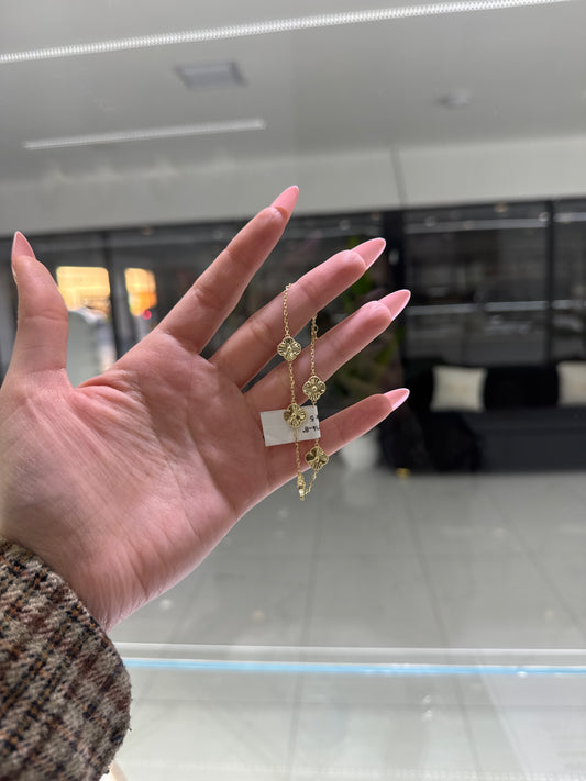 10K Five Golden Bracelet