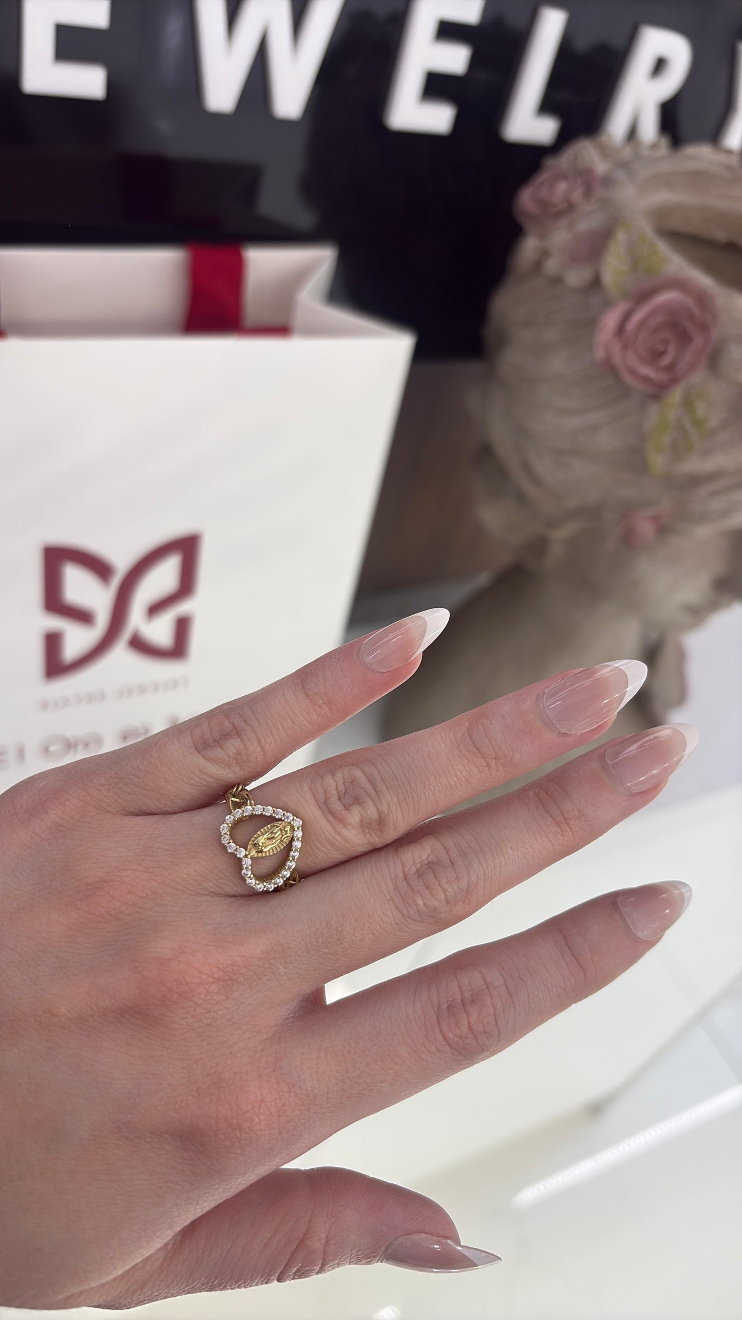 10K Lady of Guadalupe Ring