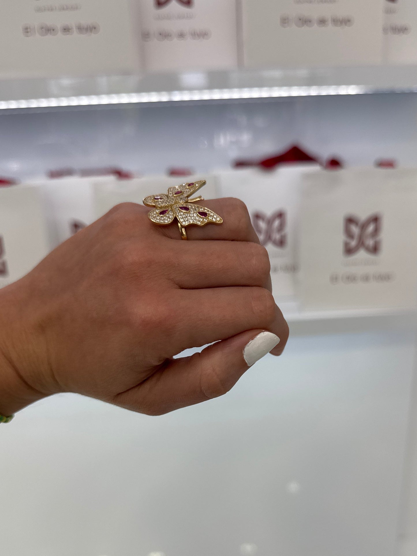 14K Butterly Ring