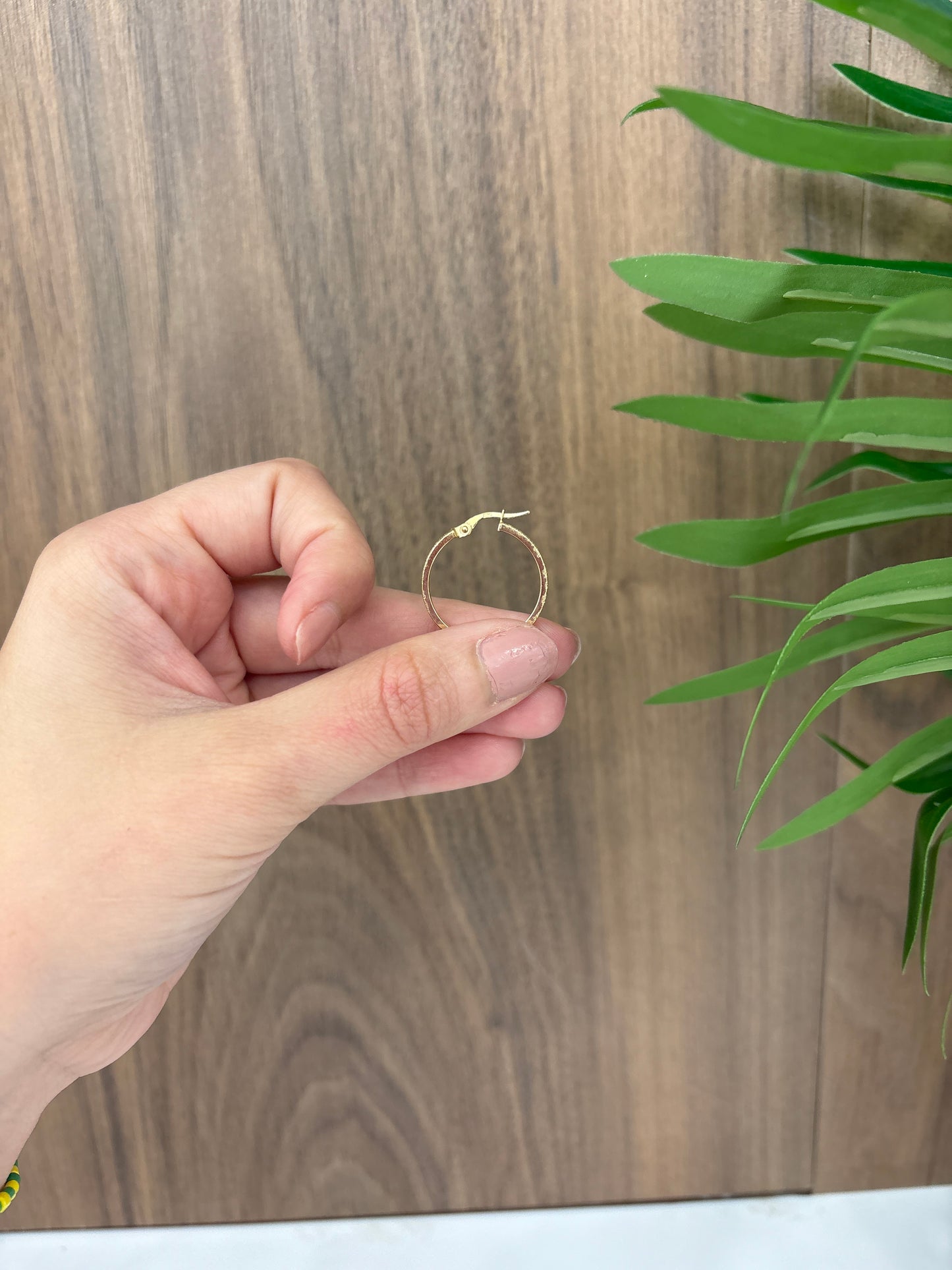 14K Little Hoops
