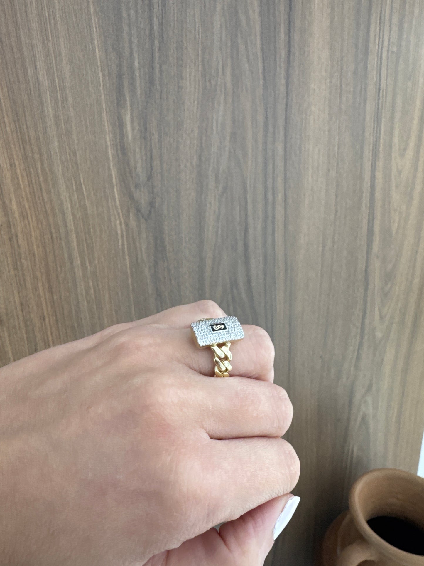10K Monaco Ring