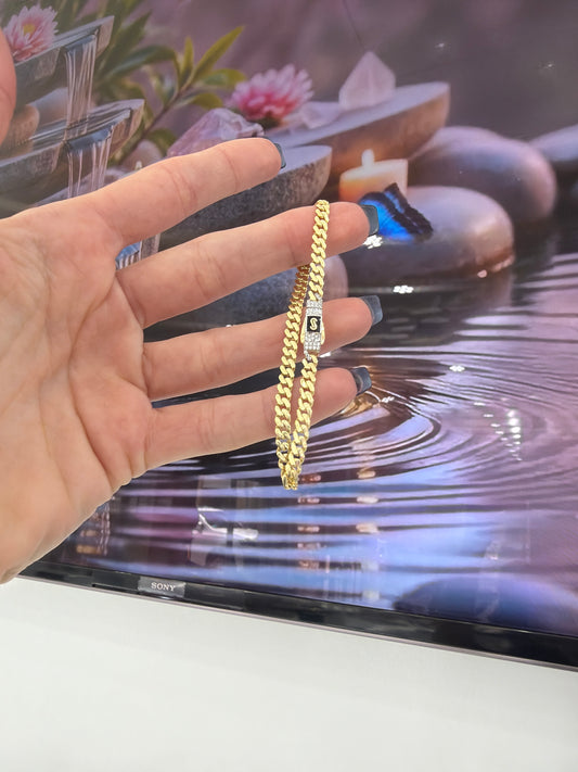 10K 4mm Manilla Mónaco