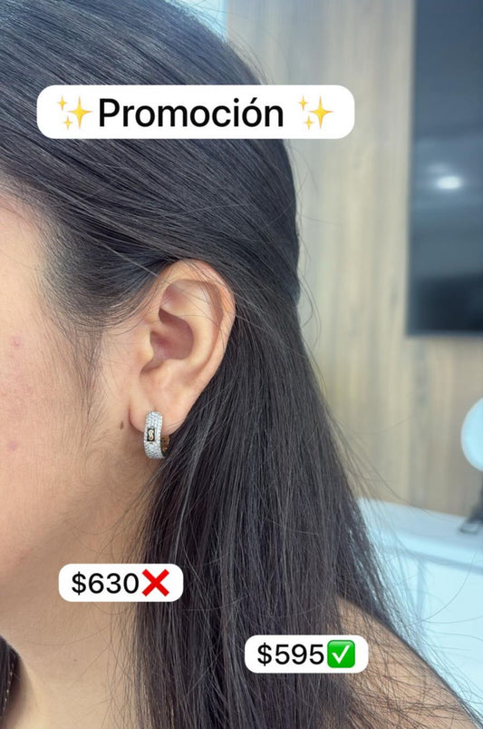 10K Monaco Earring