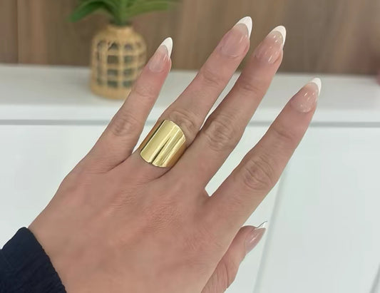 14K Plain Ring