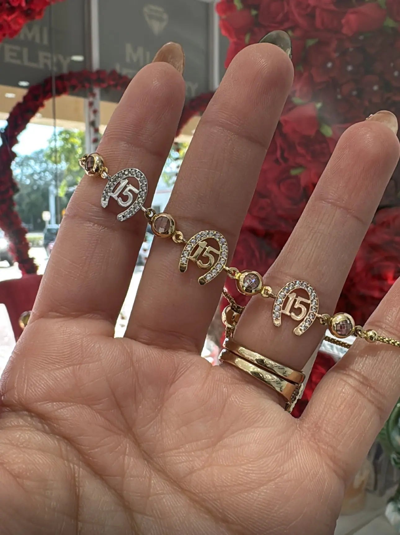 14K 15 Years Bracelet My Store