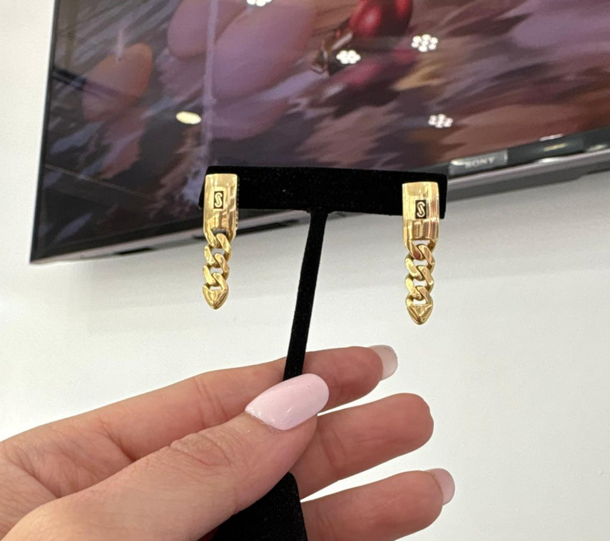 14k Mónaco earring My Store