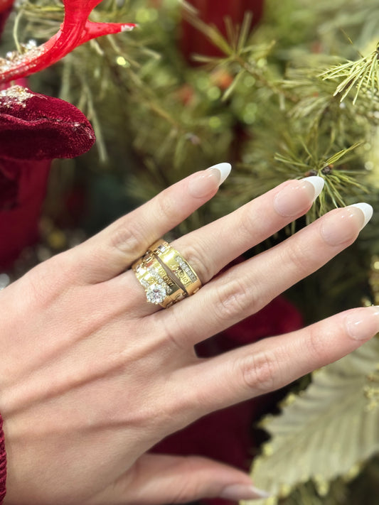 14K Engagement Ring