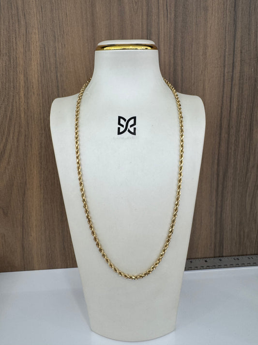 10K Rope Chain