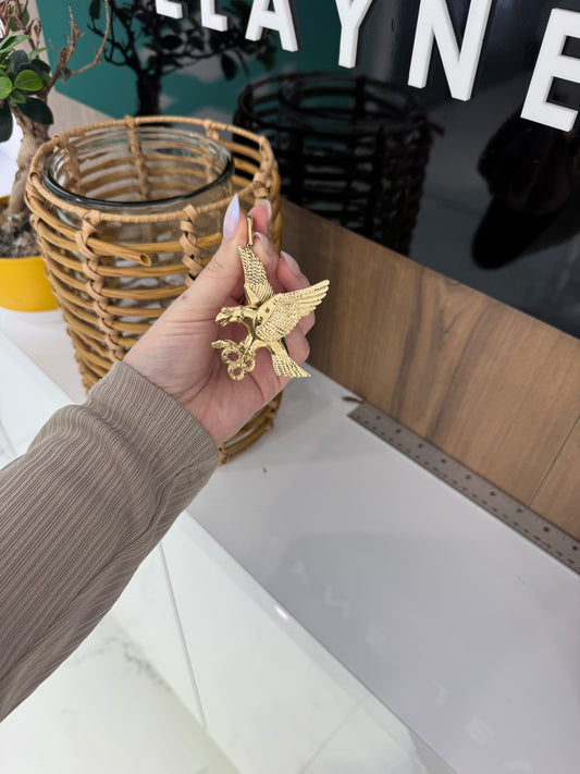 10K Eagle Charm