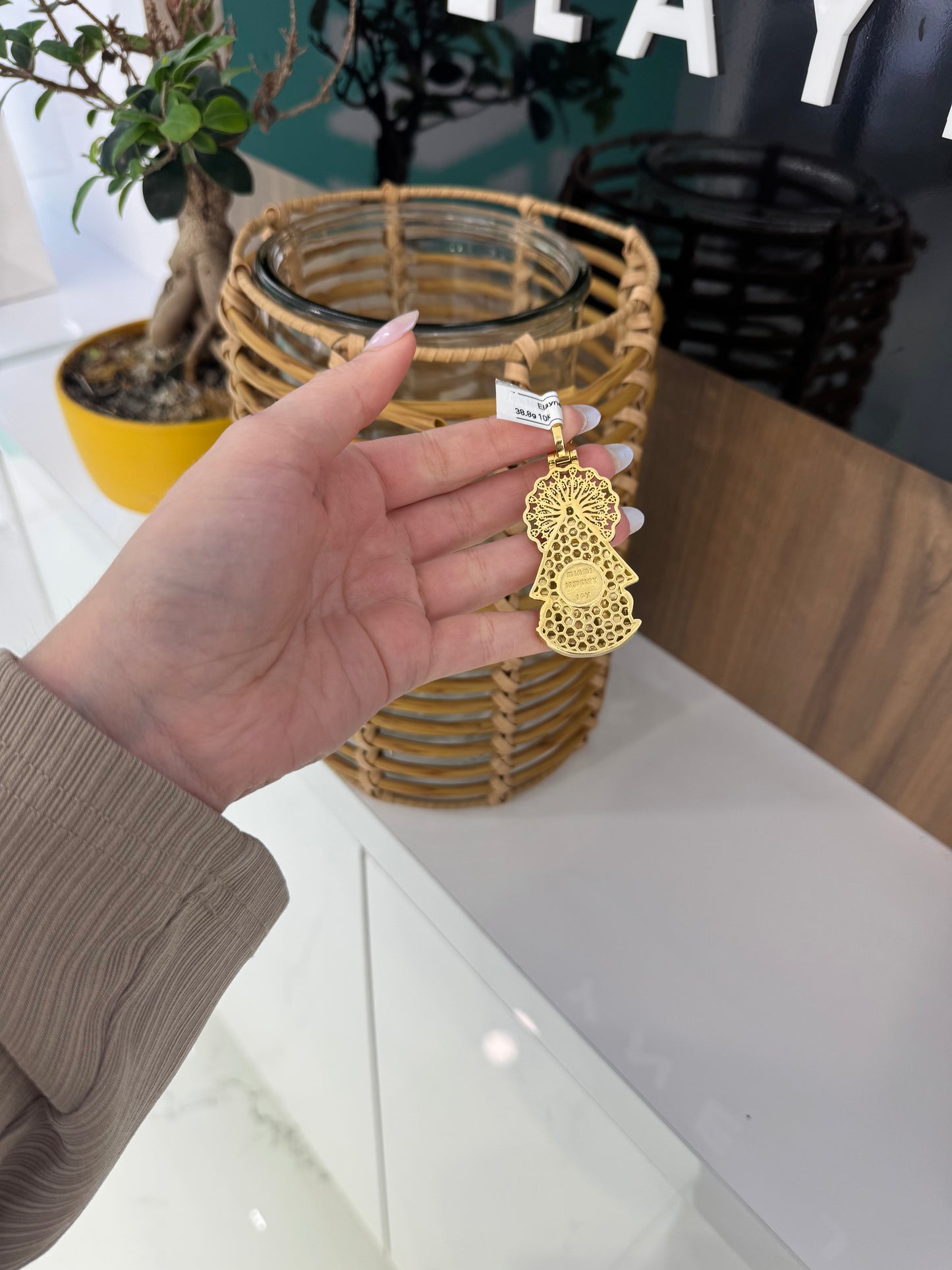 10K La virgen de la Caridad Charm