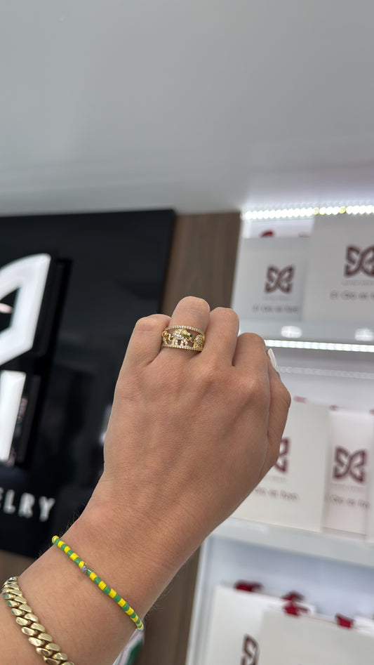 14K Lucky Ring