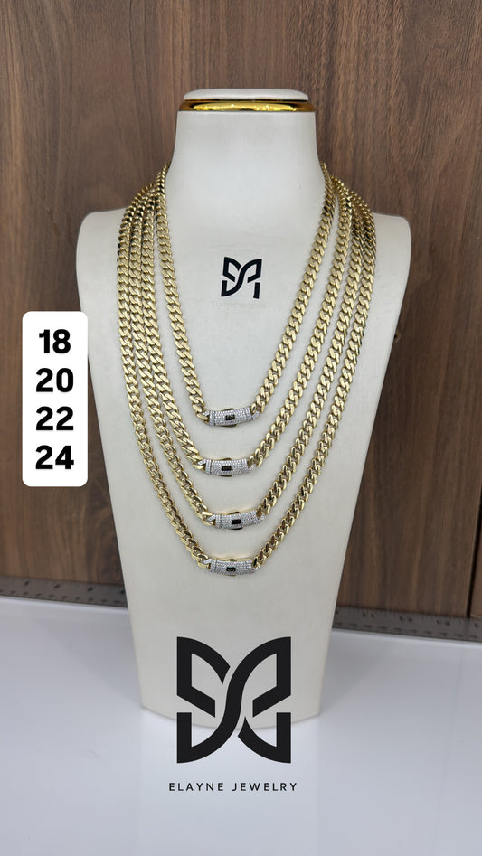 10K 6.5MM Monaco Chain