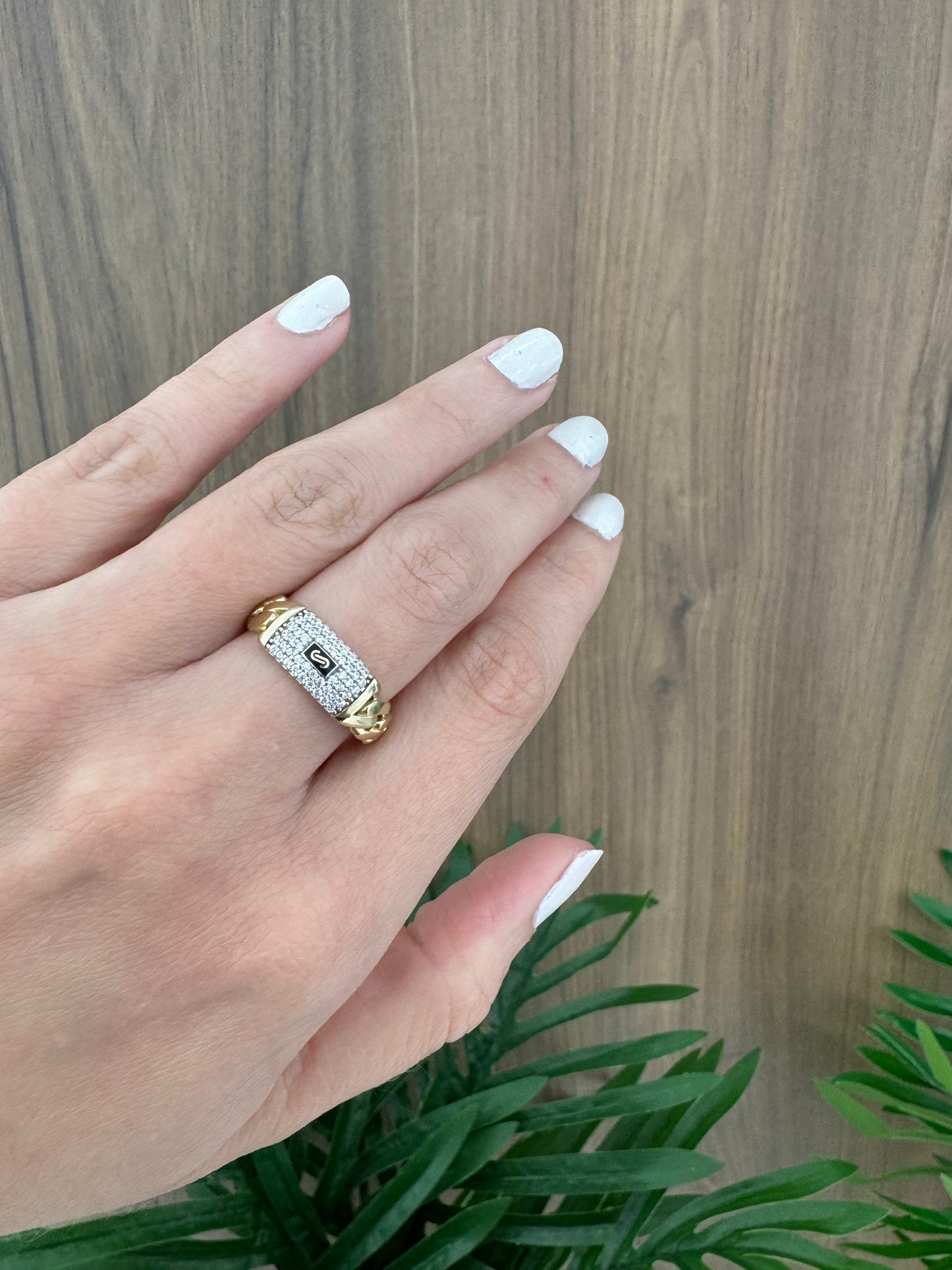 10K Monaco Ring