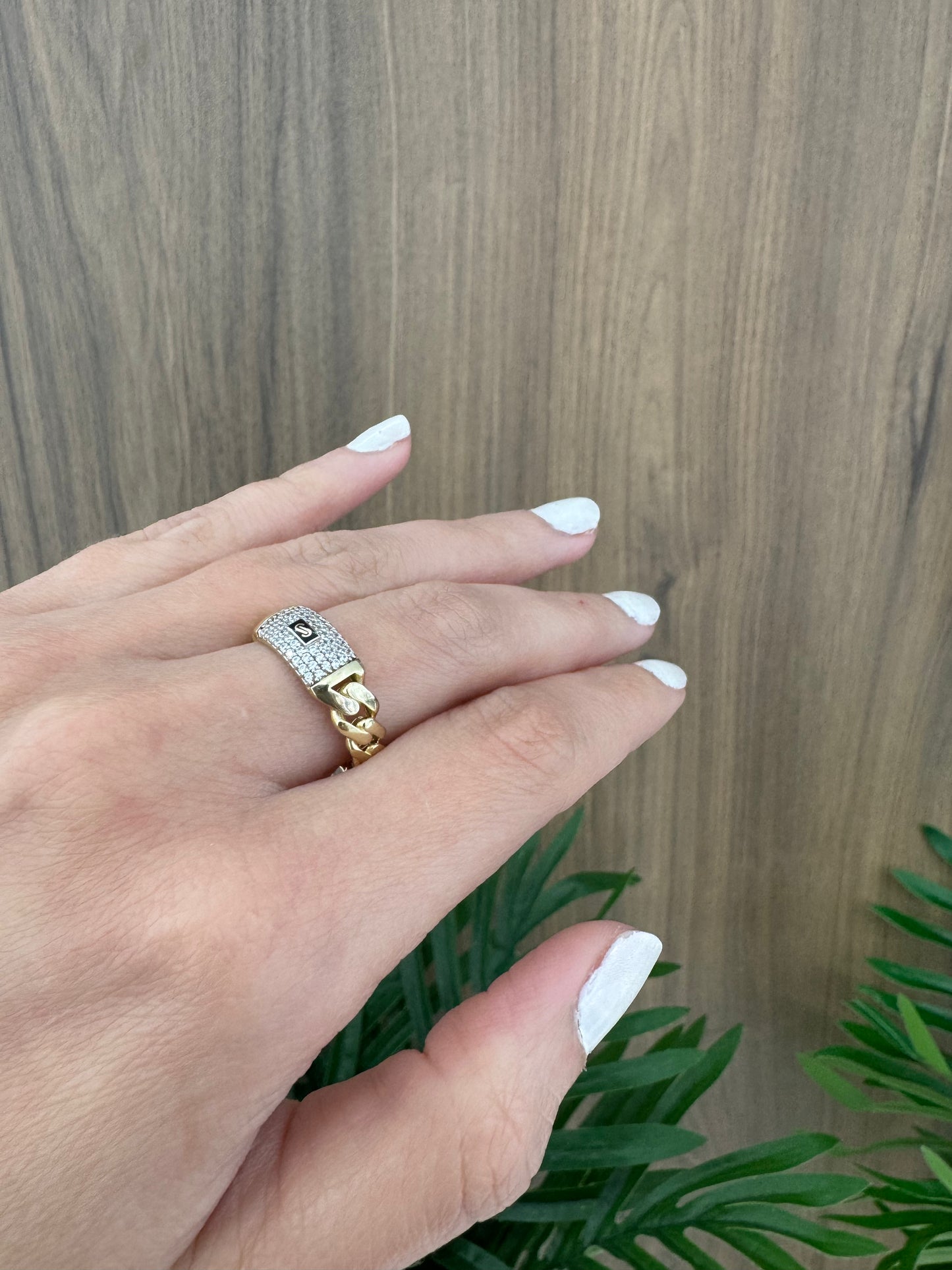 10K Monaco Ring