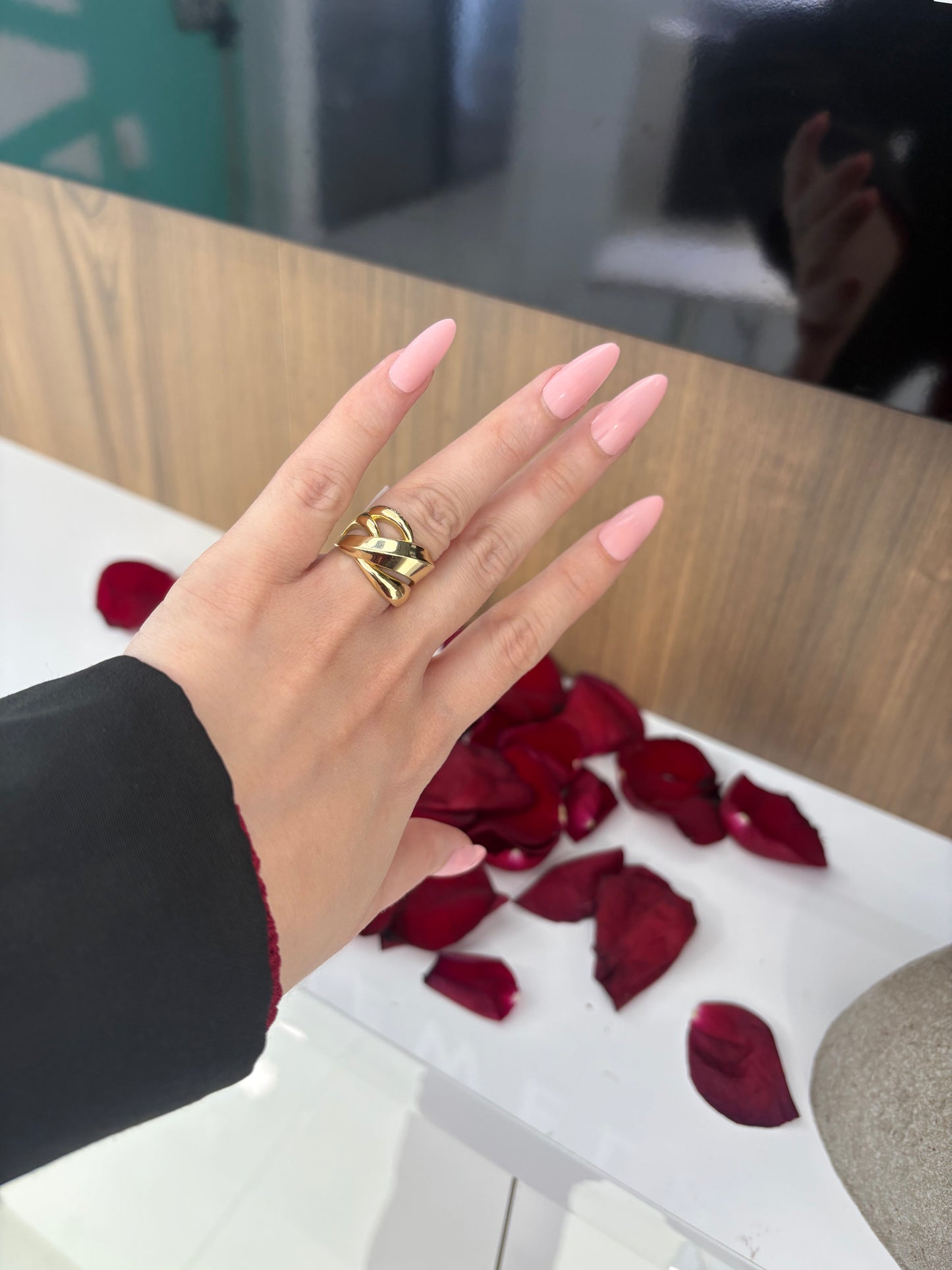 10K Plain Devotion Ring
