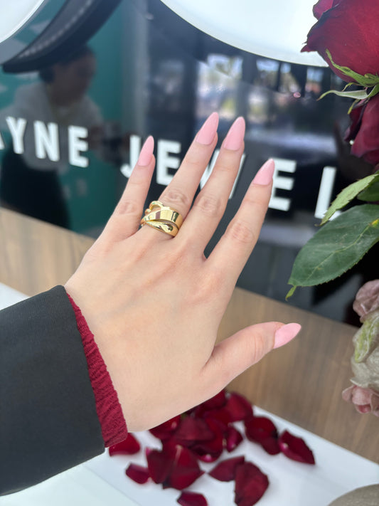 10K Plain Devotion Ring