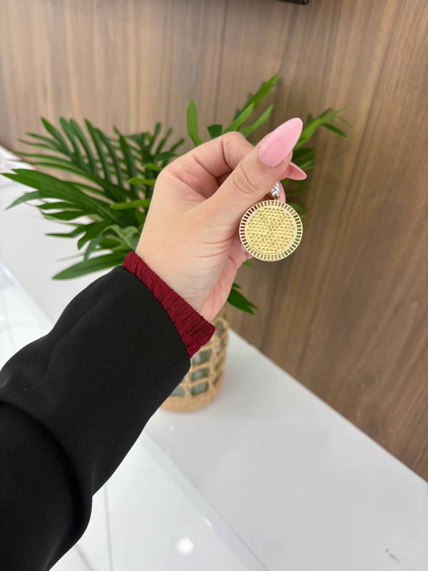 10K Centenario Pendant