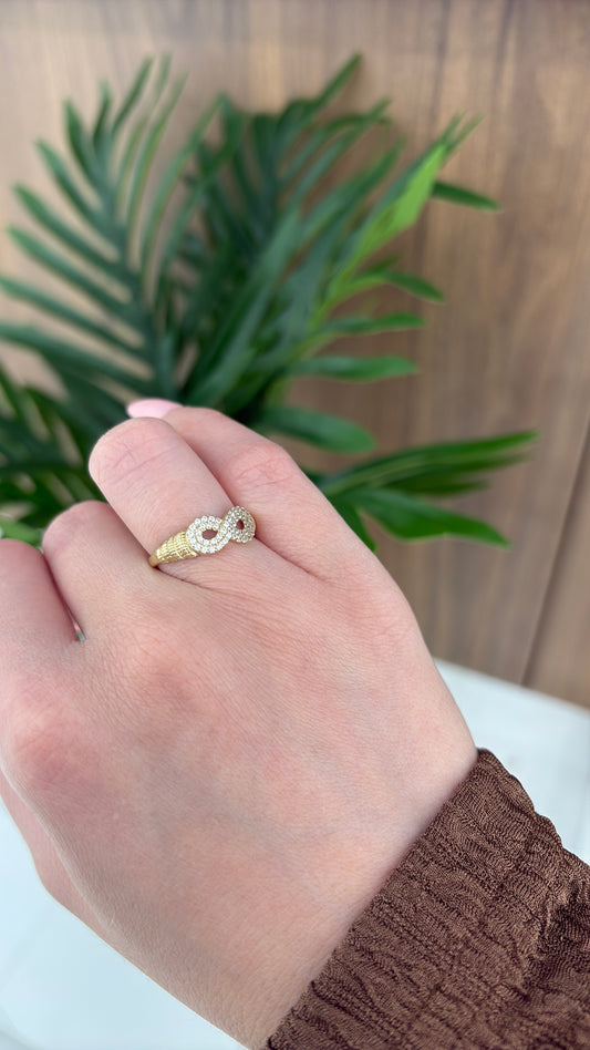 10K Infinity Ring