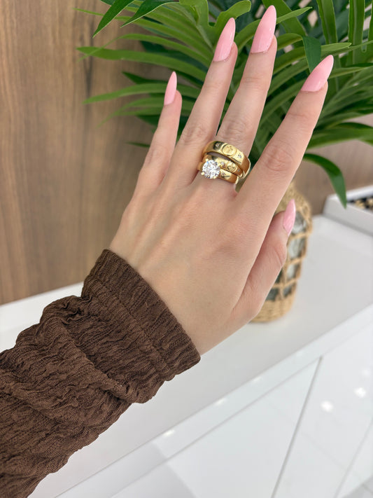 14K Engagement Ring