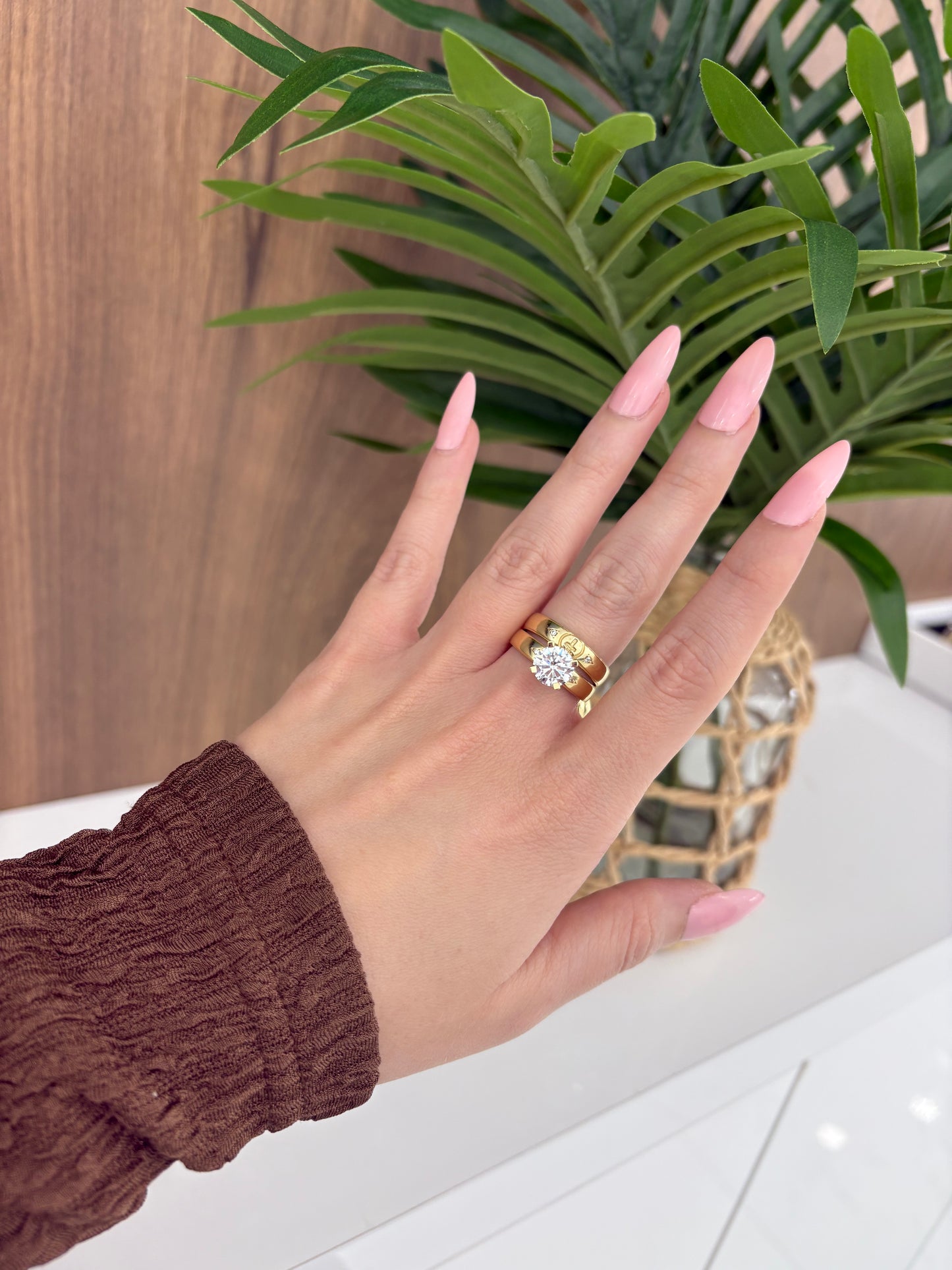 14K Engagement Ring