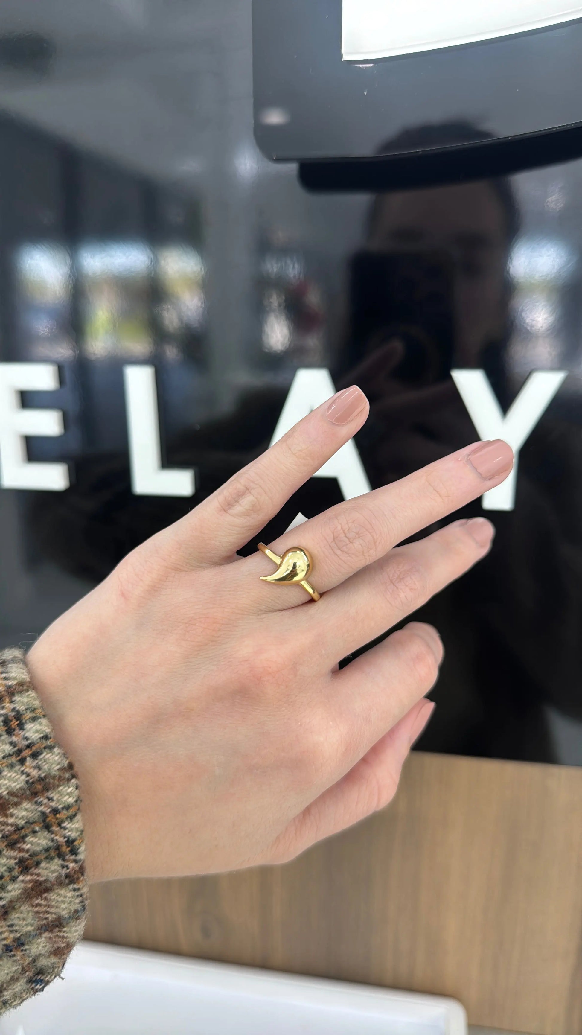 14k Drop ring My Store