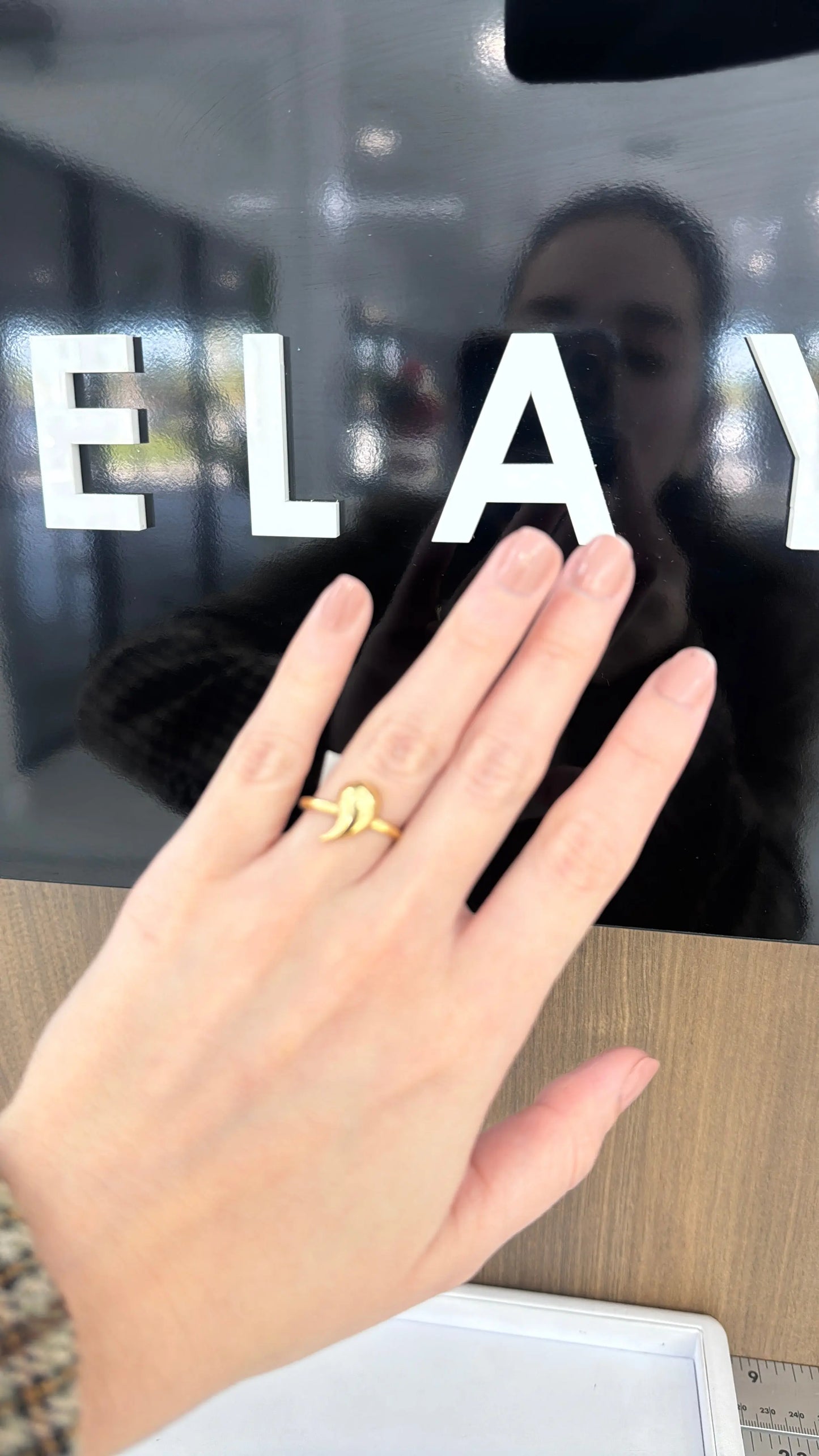14k Drop ring My Store