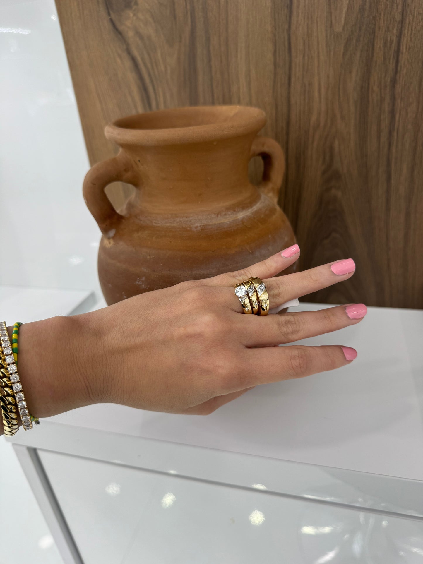 10K Engagement Ring