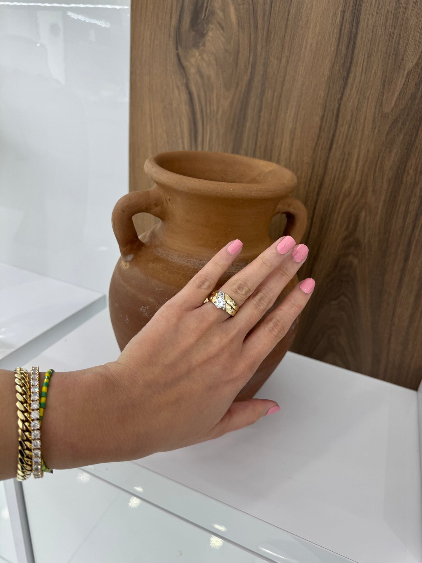 10K Engagement Ring