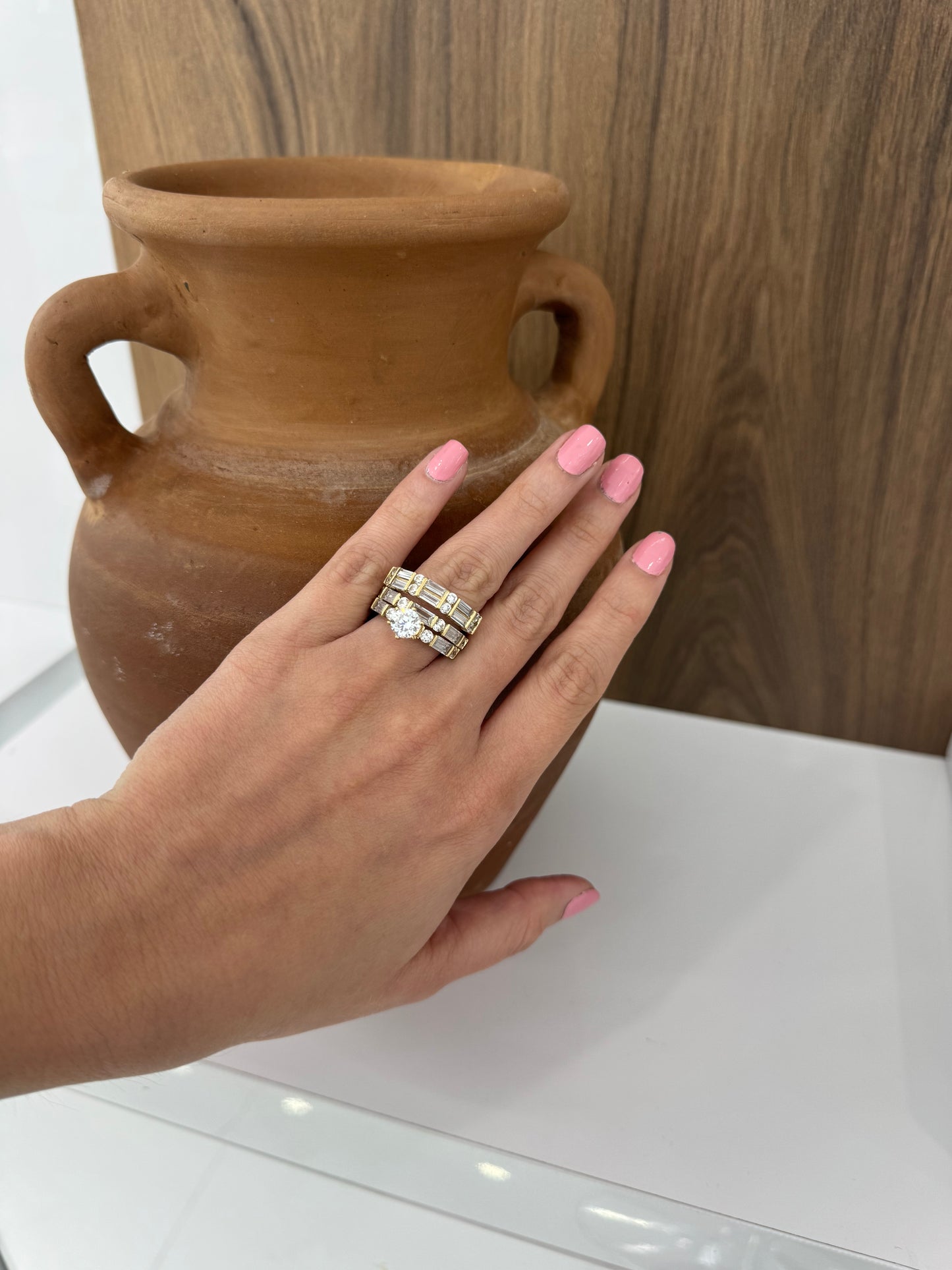 10K Engagement Ring