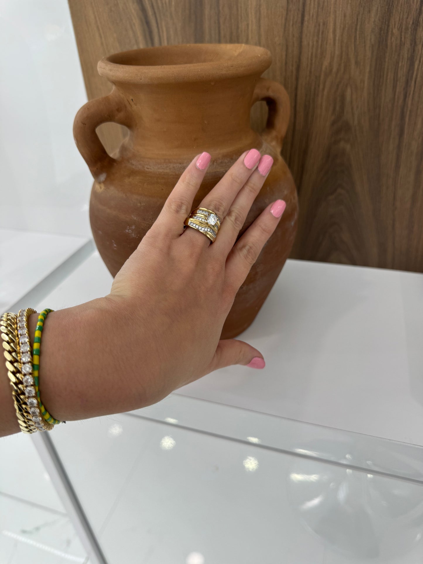 10K Engagement Ring
