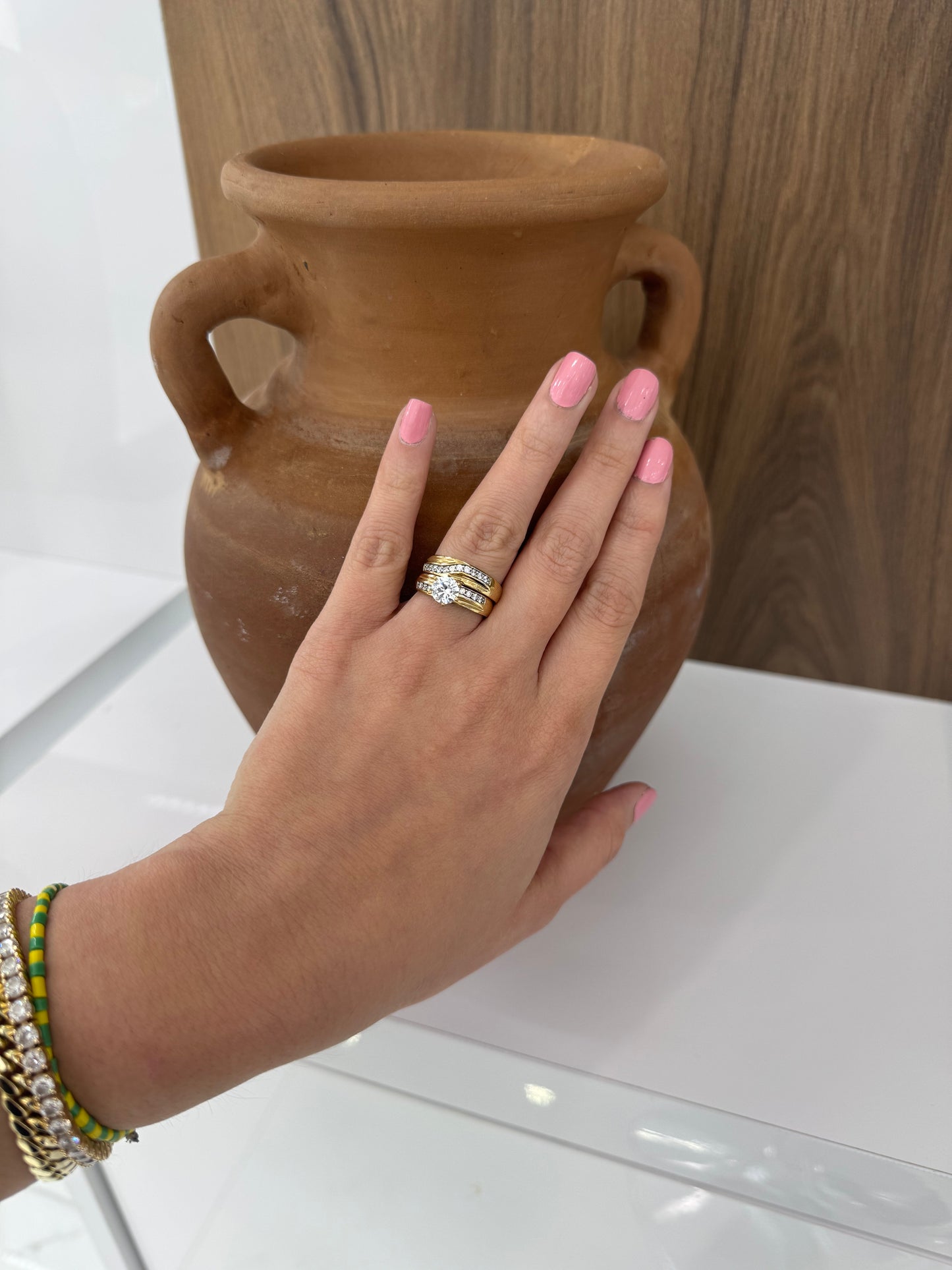 10K Engagement Ring