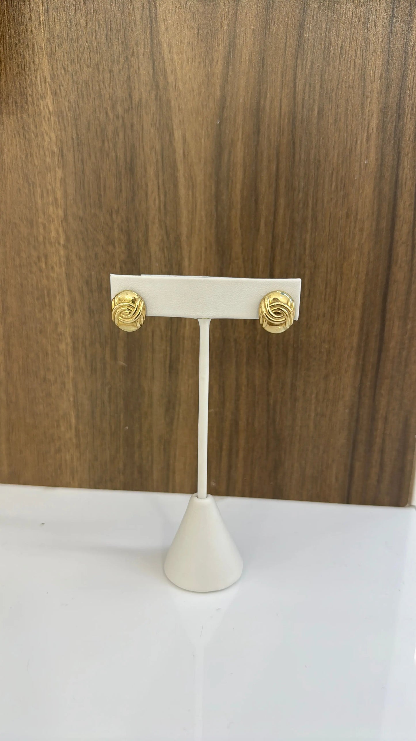 10K Oval Earring My Store