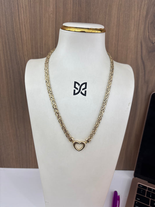10K Heart Necklace