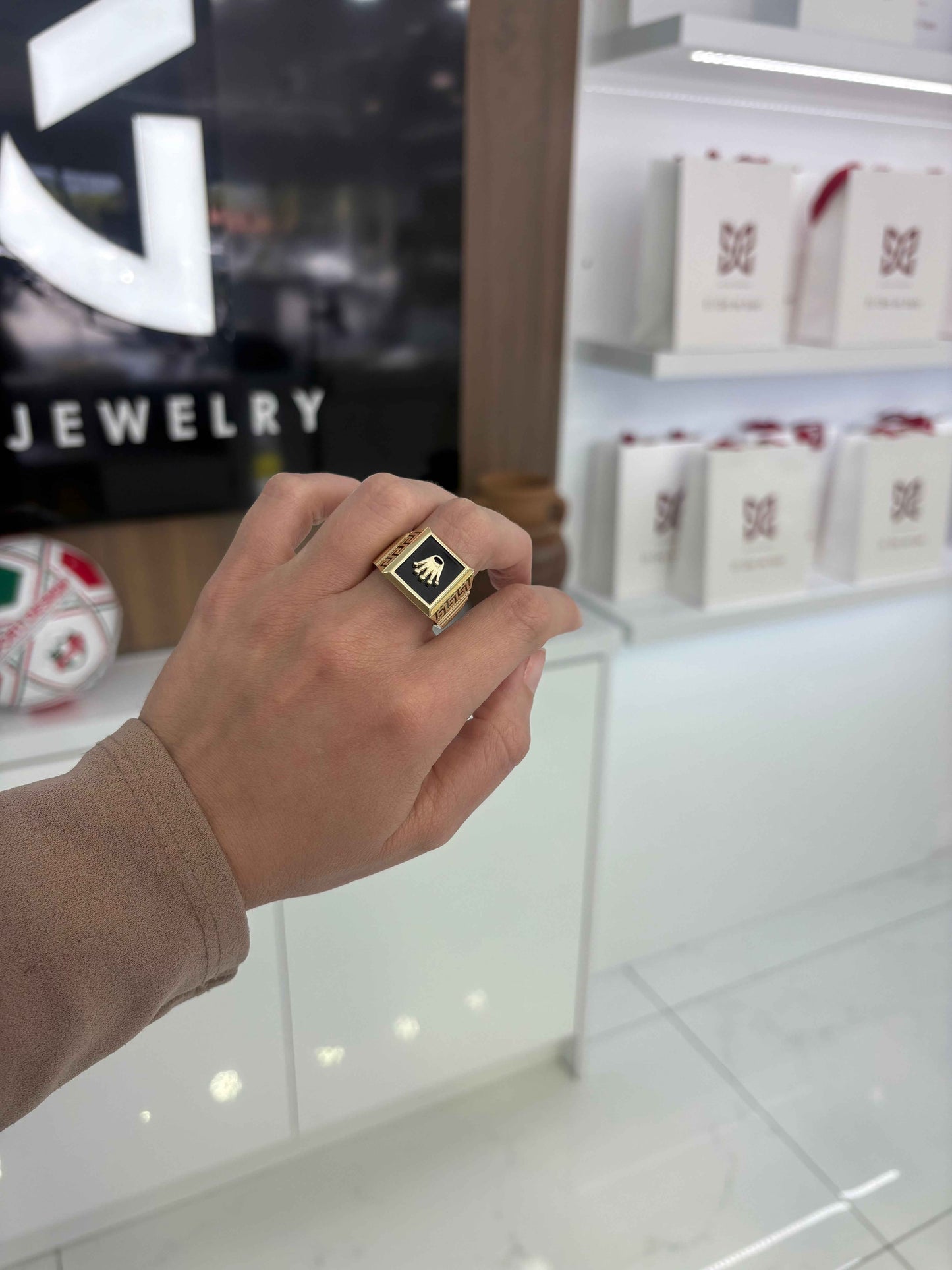10K Crown Ring