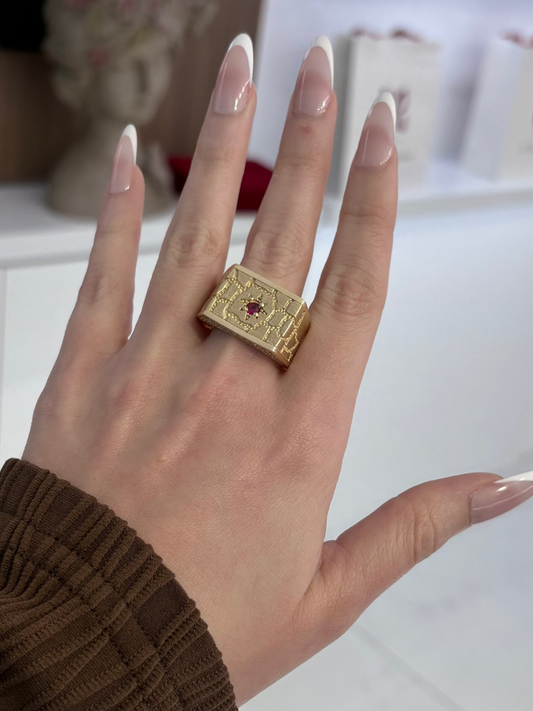 14K Men Ring