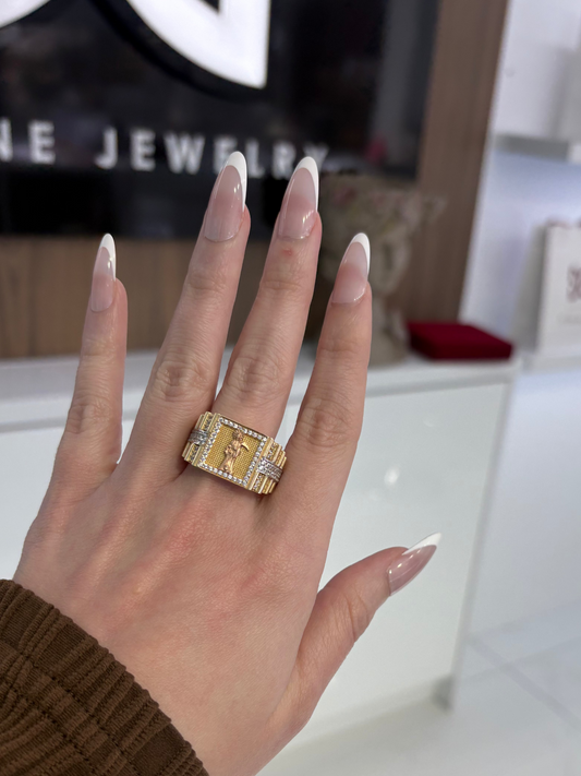 14K Santa M Ring