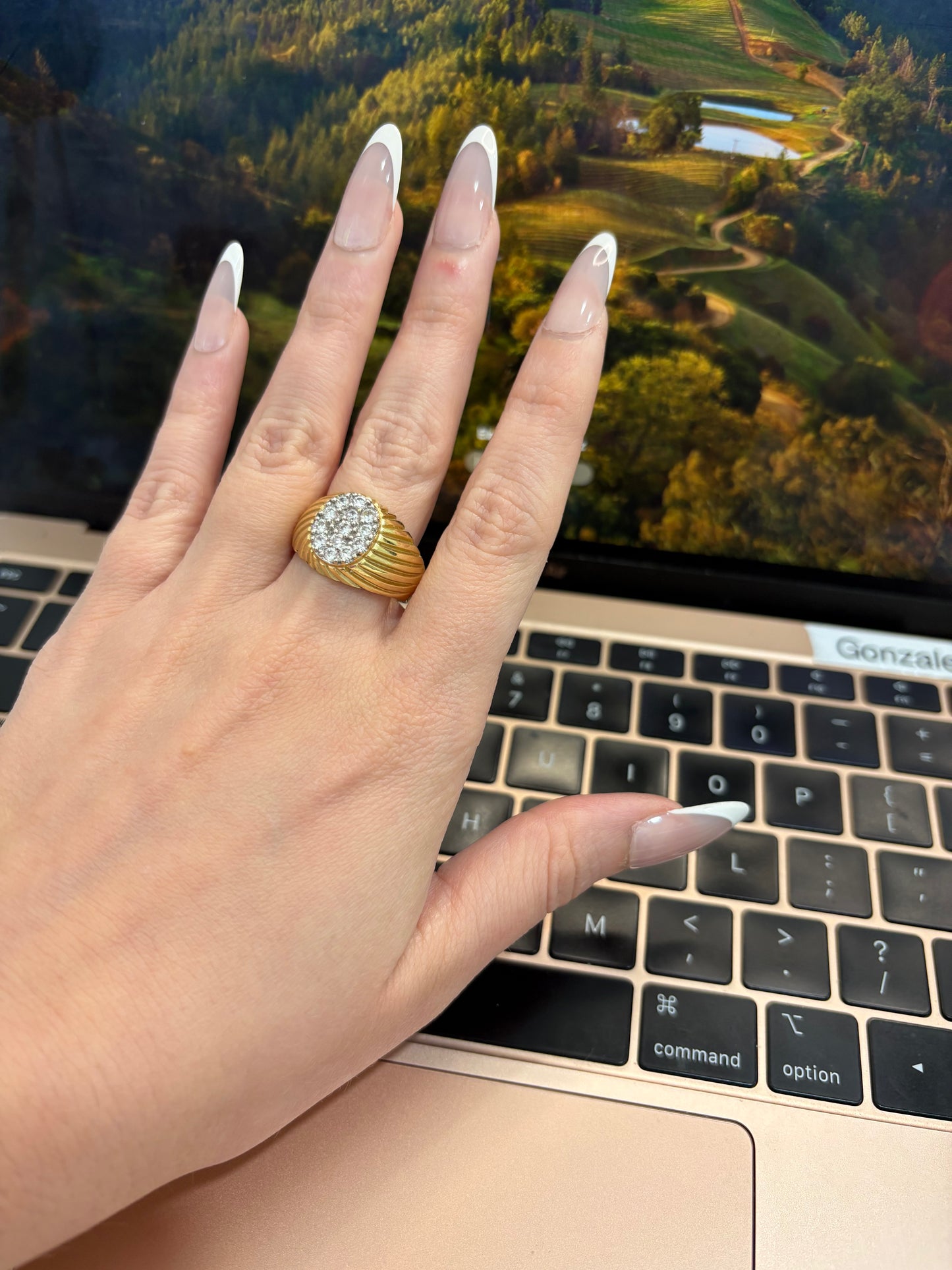 14K Men Ring