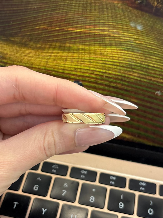 14K Band Ring