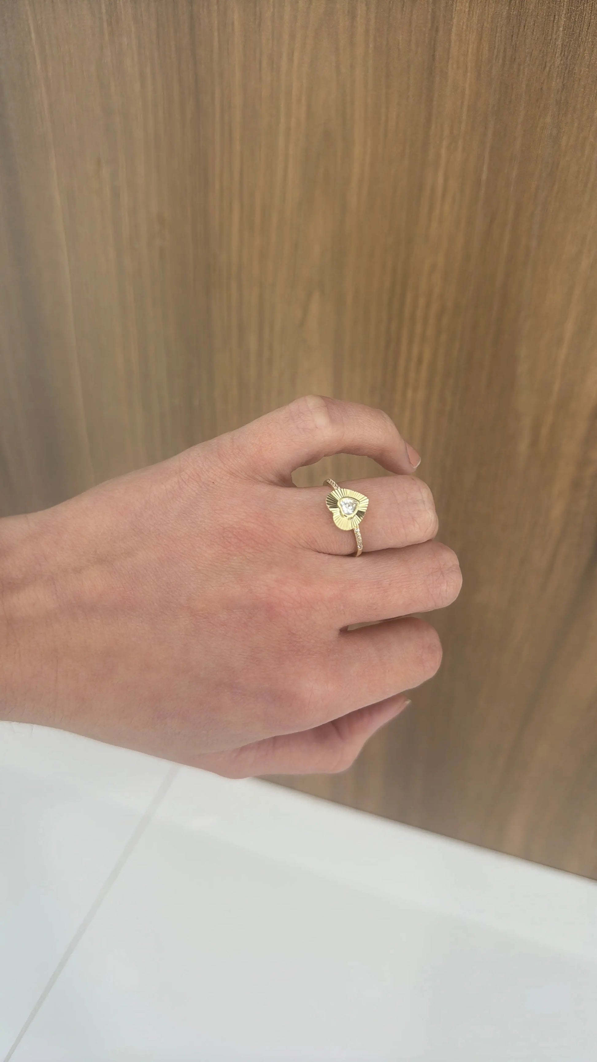 10K Heart Ring My Store