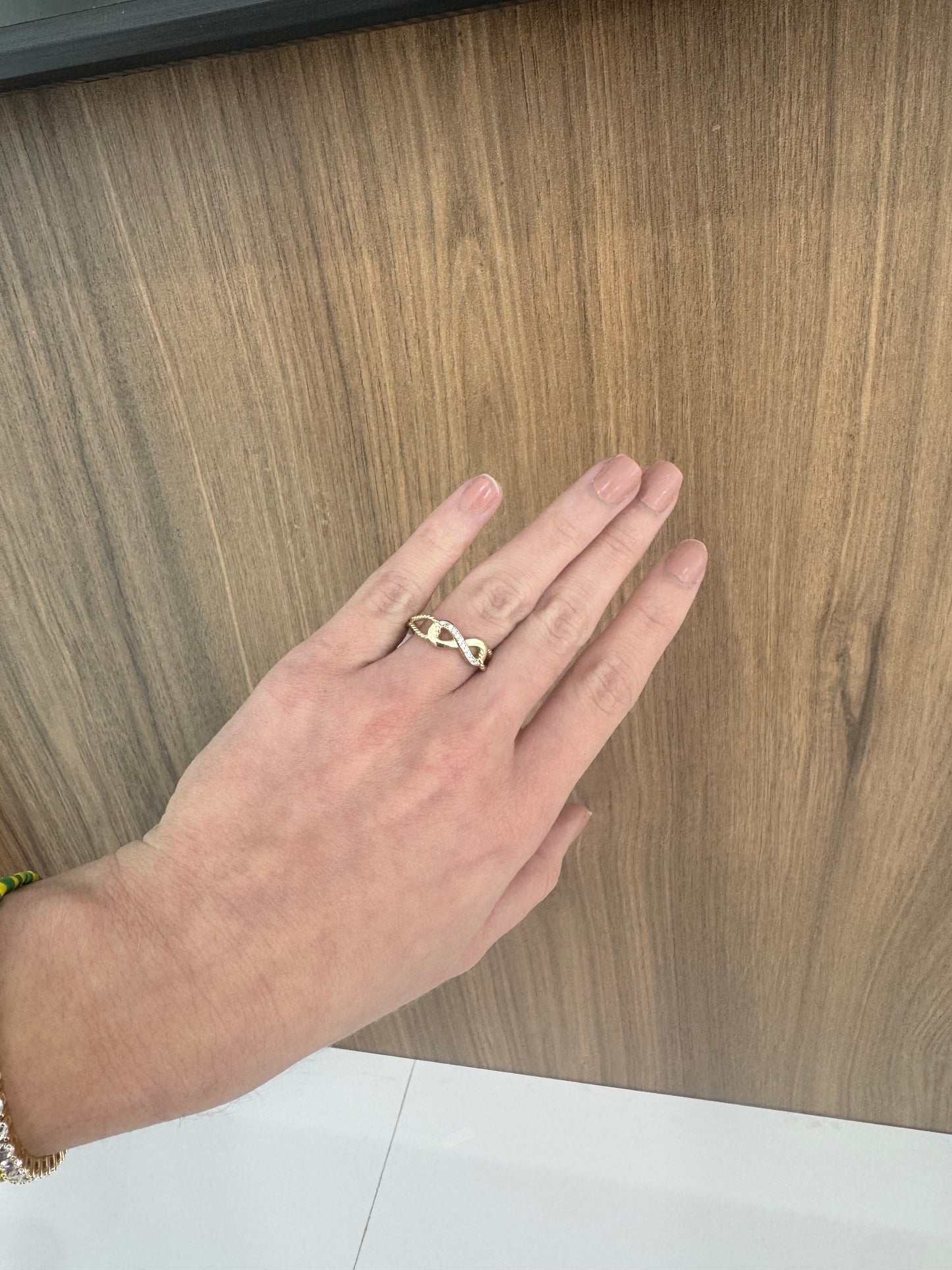 10 k Infinity Ring