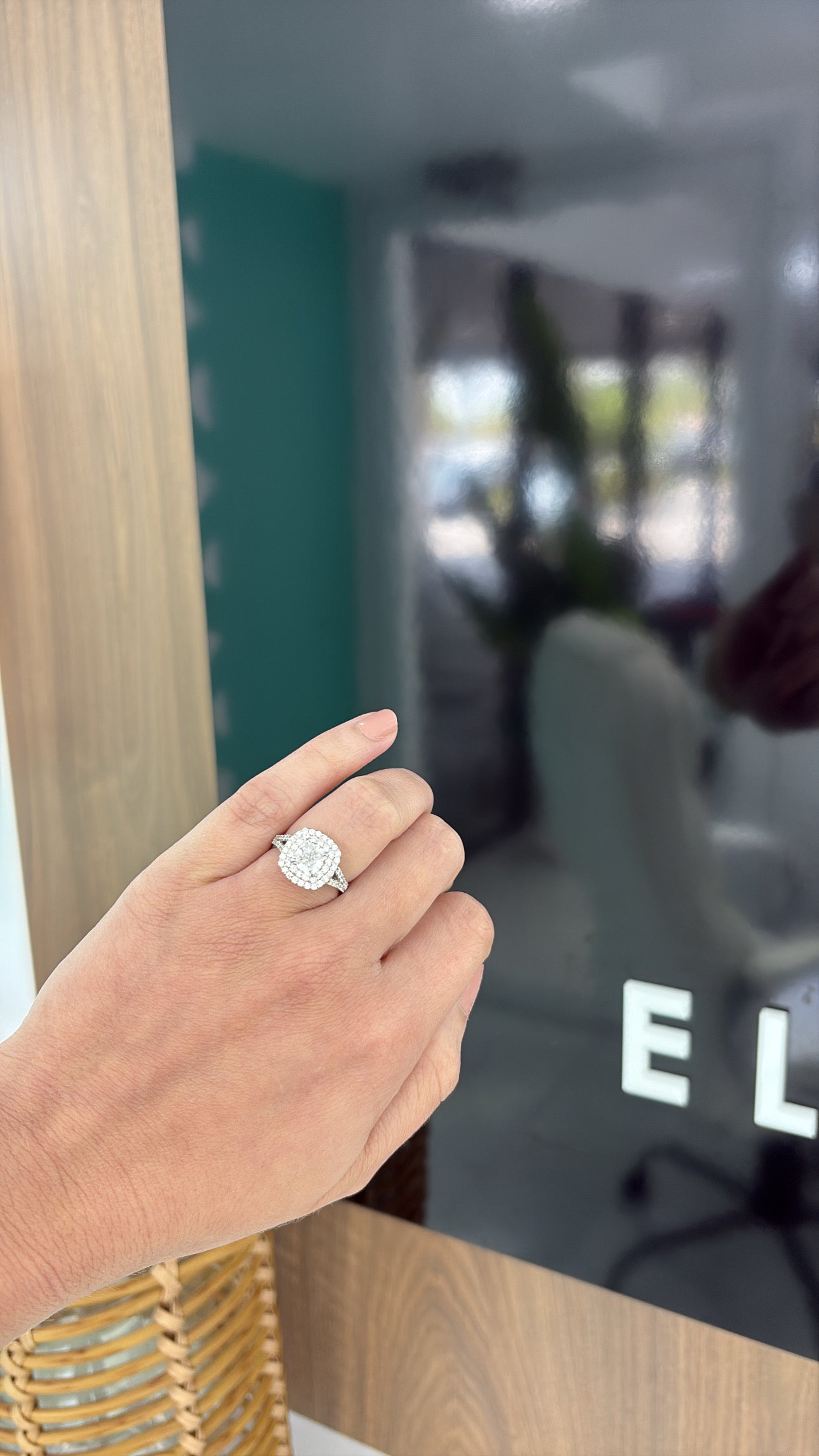 14K Diamond Ring
