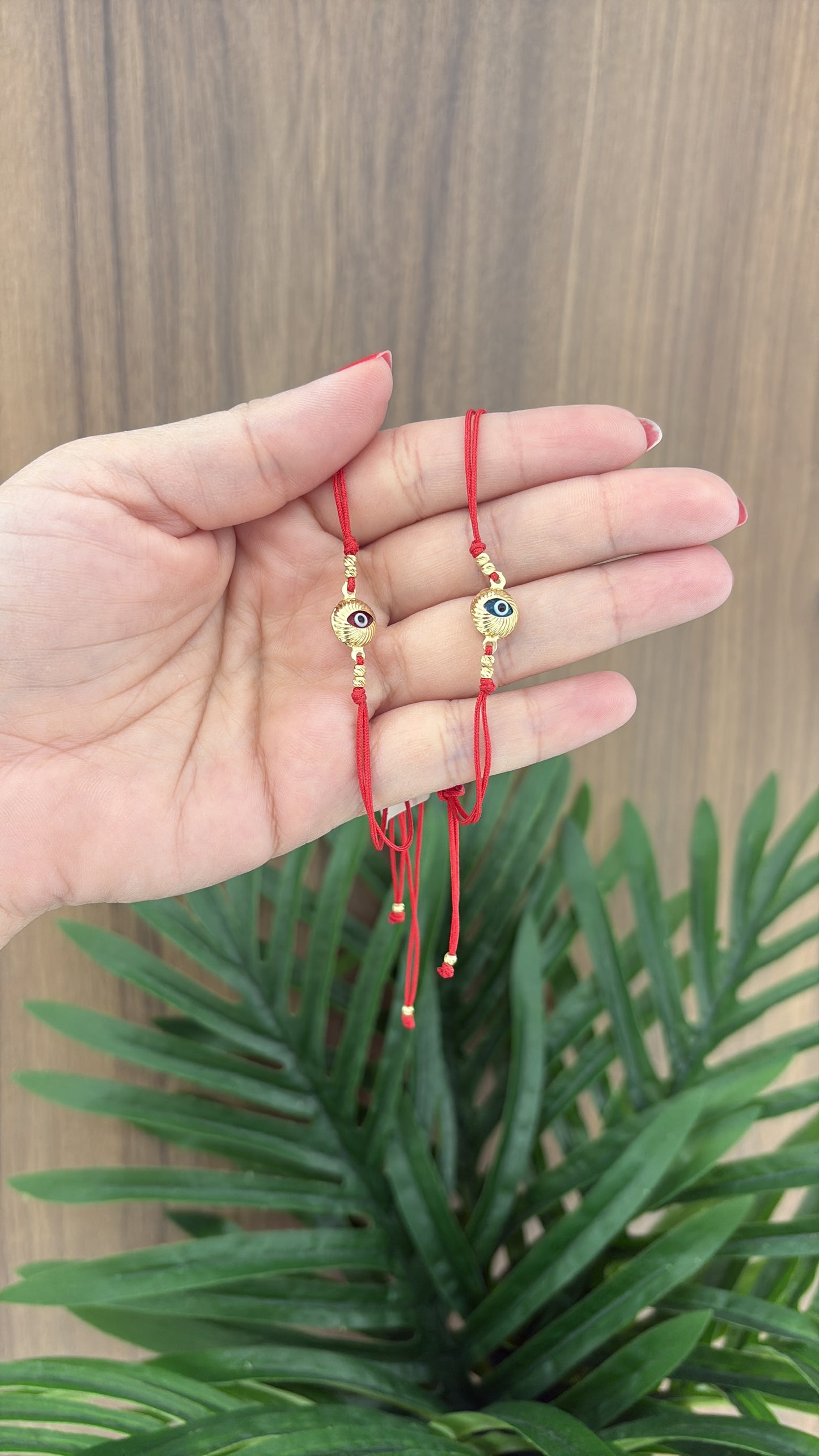 14k Bracelet de ojo turco