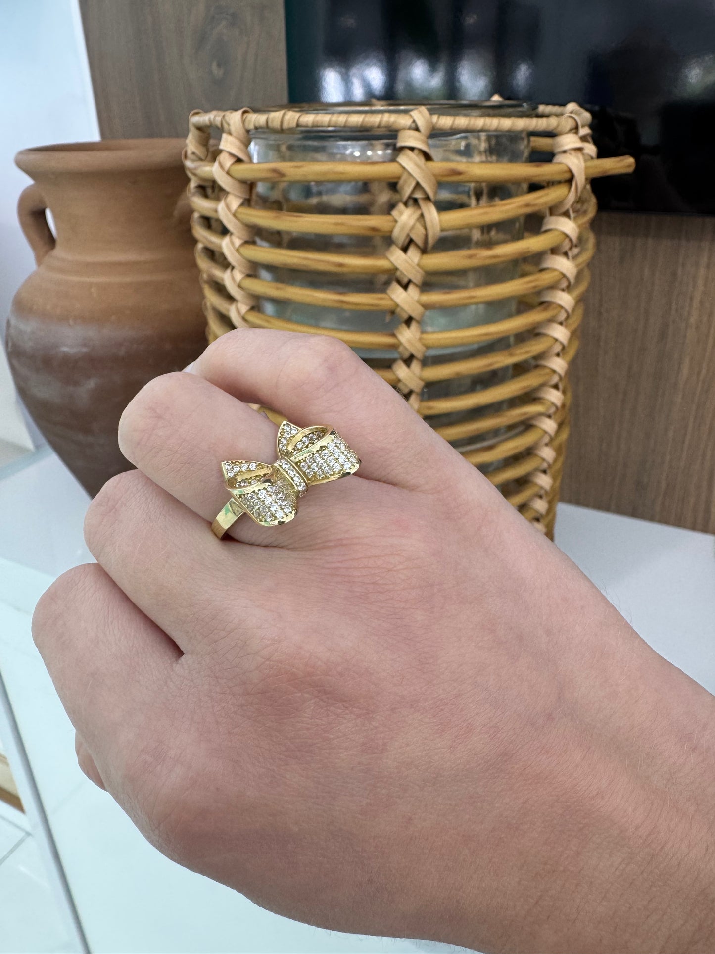 10K Bow Ring