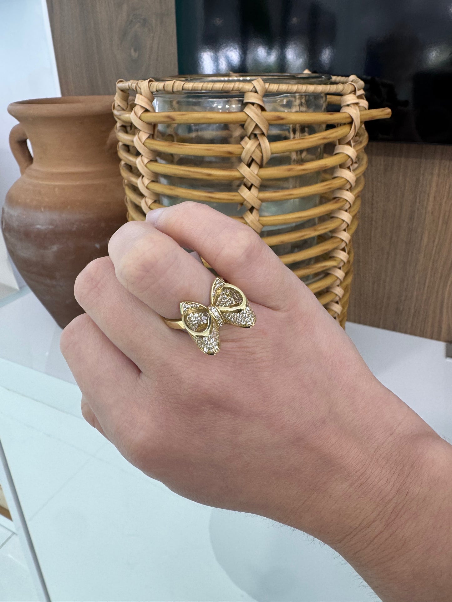 10K Bow Ring