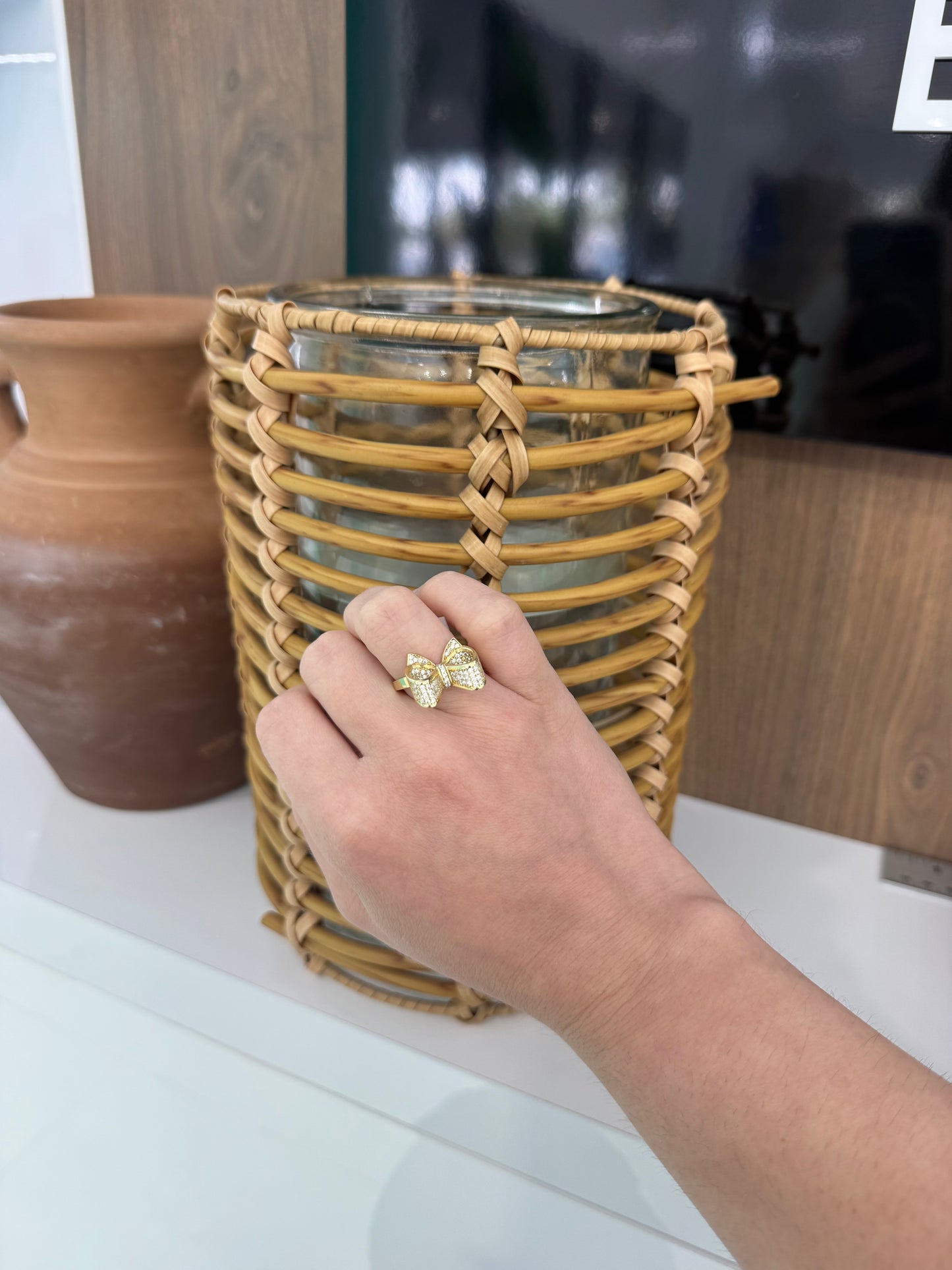 10K Bow Ring