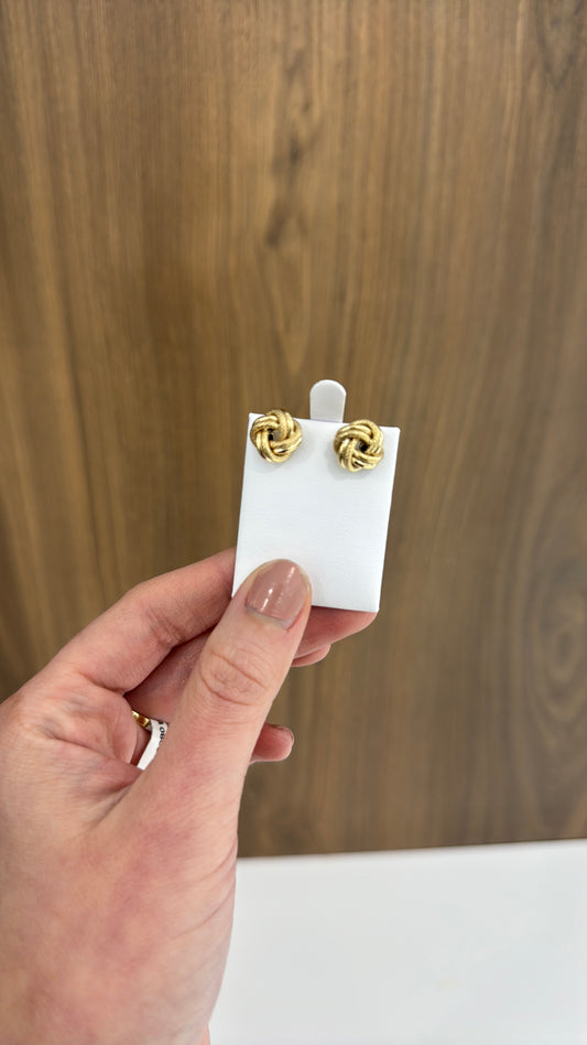 10k nudo Earring