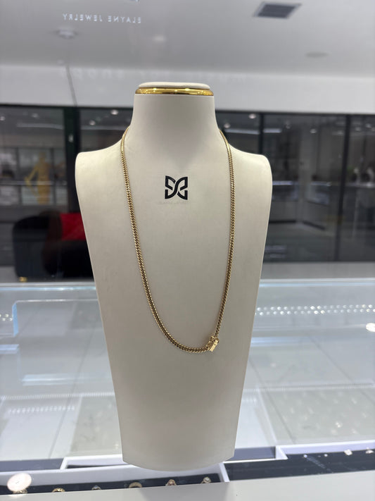10K 3.5MM Cuban link chain