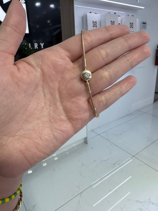 10K Pam Bracelet
